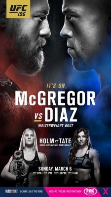 watch free UFC 196: McGregor vs Diaz